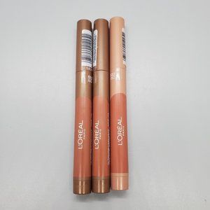 3 L'oreal Infallible Matte Lip Crayon Lip Stick 512 Smooth Caramel